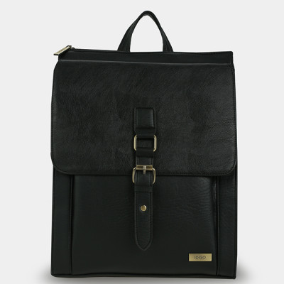 Balo Da Nam Nữ Đựng Laptop Thời Trang Ngăn Trước Khoá Gài IDIGO UBP2 - 6015, Balo Công Sở Cao Cấp