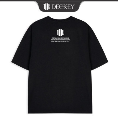 Áo Thun Cotton Unisex Nam Nữ Form Rộng DECKEY BASIC