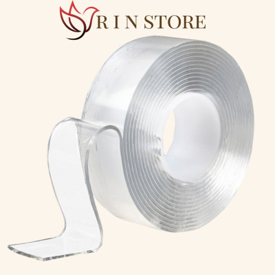 Băng Keo Nano Dán 2 Mặt Trong Suốt - Băng Dính  Đa Năng - Dán Tường Treo Đồ, Treo Tranh Ảnh, Cố Định Vật,...Hàng Cao Cấp Chính Hãng PaKaSa