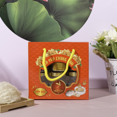 Lốc 6 Hũ Yến Sào Chưng Đông Trùng Hạ Thảo 30% Yến Nguyên Chất Hũ 70ml