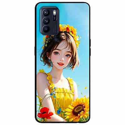 Ốp lưng cho Oppo Reno 2Z - 2F - 6Z - 7Z 5G - 8Z 5G - 8T 4G - 8T 5G - A96 5G - Vương Miệng Hoa - Hàng Chính Hãng