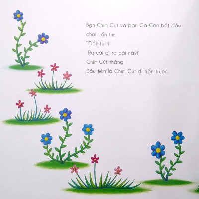 Ehon - Bạn Chim Cút - Chơi Trốn Tìm