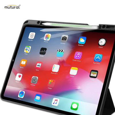 Bao da cho iPad Pro M4 13inch 2024 chính hãng Mutural chống sốc - Hàng nhập khẩu ( Tặng kèm kính cường lực Nillkin ) - Hàng nhập khẩu