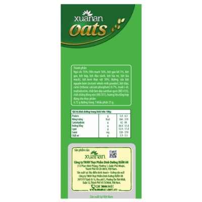 Combo 2 túi: Ngũ Cốc Gạo Lứt No Sugar [đường ăn kiêng] 400G + Ngũ Cốc Yến Mạch ít đường 400G(Tặng Kèm 1 Túi Yến Mạch 150G)