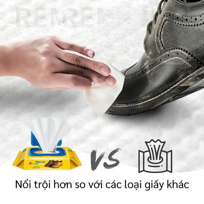 Giấy lau giày bịch 30 tờ , vệ sinh giày thể thao , các loại da , siêu sạch , tiện lợi nhỏ gọn dễ dàng mang theo mọi nơi 
