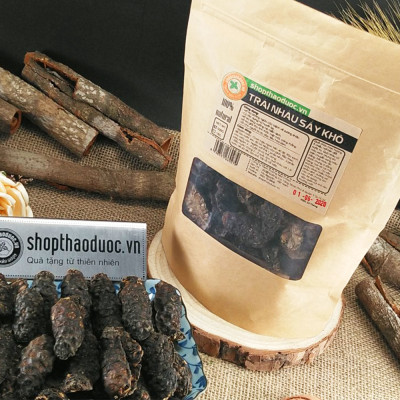 1kg trái nhàu khô ( tặng 1 chai tinh dầu sả chanh 8ml ) - bổ sung dưỡng chất cho cơ thể, hỗ trợ hệ thần khinh, giúp giảm đau hiệu quả