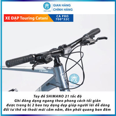 Xe Đạp Touring Catani 700CA Pro Khung Nhôm