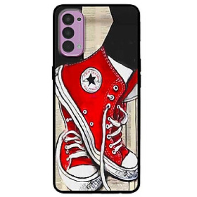 Ốp lưng dành cho Oppo Reno 4 mẫu Giày Đỏ