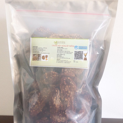 Chuối hột rừng Tây Nguyên ép miếng gói 1kg