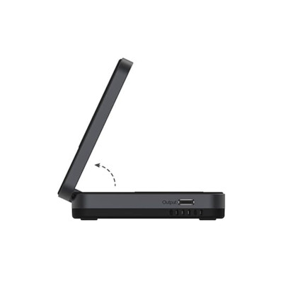 Đế sạc không dây 2 in 1 Mazer QI2 MagFold02 - Hàng Chính Hãng