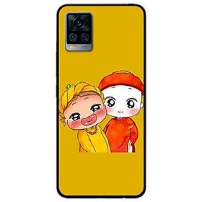 Ốp lưng dành cho Vivo V20 mẫu Quỳnh và Cải