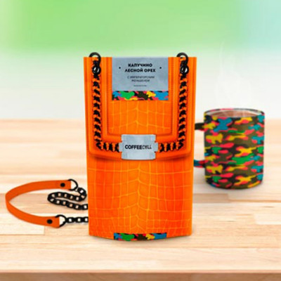 Cà Phê Cappuccino Vị Hạt Phỉ Với Nhân Sâm Trắng Thượng Hạng COFFEECELL (Gói 150g) - Mùi thơm nhẹ nhàng, Vị cà phê đậm đà, Bọt sữa bồng bềnh - Hàng Chính Hãng