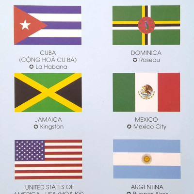 Sách - Bách Khoa Thư Đầu Đời Của Tớ - 100 Từ Mới Về Cờ Các Nước - Bìa Cứng