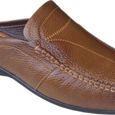 Dép bít mũi nam BIGSIZE da bò cao cấp Trường Hải BM056