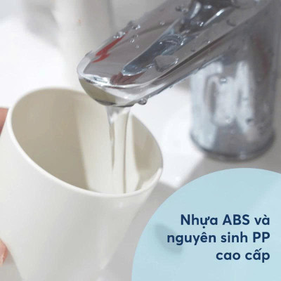 Kệ Treo Bàn Chải Inochi Nachi 4 Cốc Chính Hãng – Dán Tường Không Khoan, Phong Cách Tối Giản Nhật, Tặng Khăn PaKaSa