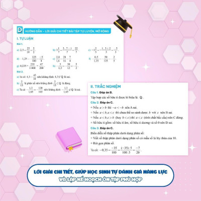 Sách - Bo Giải Bài Tập Và Học Tốt Toán Lớp 7  - Tập 1 - Theo SGK Kết Nối Tri Thức Với Cuộc Sống - Megabook