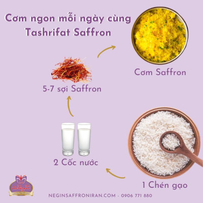Nhụy hoa nghệ tây Tashrifat Saffron loại chuẩn Negin (1 Grams)