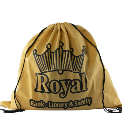 Túi vải dây rút Royal đựng mũ bảo hiểm màu vàng năng động