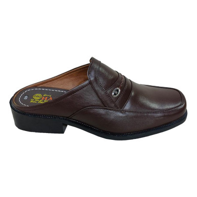 Dép Bít Mũi Nam Da Bò Thật TiTi ĐÔ Cao Cấp GSB20135