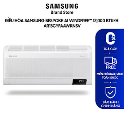 Hàng chính hãng - [MIỄN PHÍ VẬN CHUYỂN] Điều Hòa Samsung Bespoke AI WindFree 12,000 BTU/h AR13CYFAAWKNSV