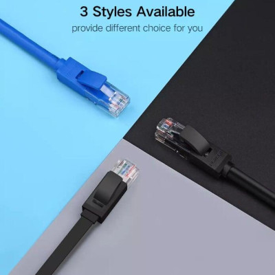 Ugreen UG20162NW102TK 5M màu Đen Cáp mạng LAN CAT6 UTP - HÀNG CHÍNH HÃNG