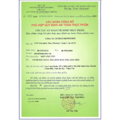 MẬT ONG THÔ 400ML HONEYBOY