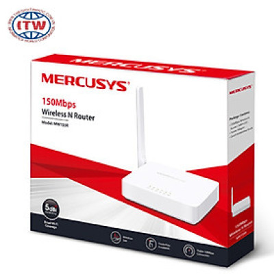 Router Wifi Chuẩn N Mercusys MW155R (150Mbps) - Hàng Chính Hãng