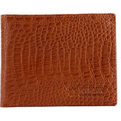 Ví nam Huy Hoàng vân cá sấu nhỏ nhiều màu HP2110-11-12