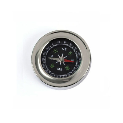 La bàn mini vỏ bằng thép không gỉ 