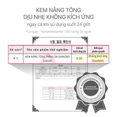 [COMBO 3 tuýp] Kem nâng tông trắng da Diamond Luxism 200ml – làm trắng da mặt & body tone-up cream