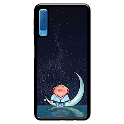 Ốp lưng cho Samsung Galaxy A7 2018  heo 5 - Hàng chính hãng