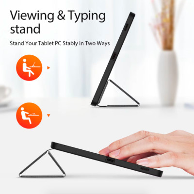 Bao da Dux Ducis Domo dành cho Samsung Galaxy Tab S10 Ultra , Tab S10 Fe Plus , Tab S10 Fe , Tab S10 Plus có khay đựng bút - Hàng chính hãng