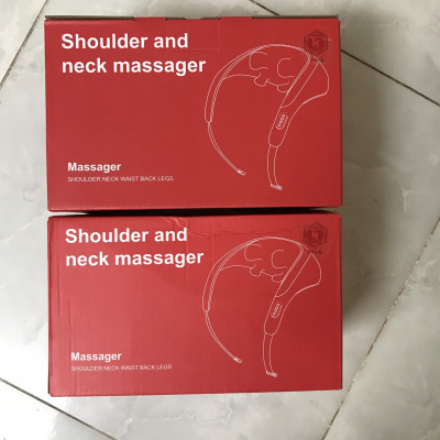 Máy Massage Cổ Vai Gáy, Máy Massage Thế Hệ Mới 6D Bản Pro, Mô Phỏng Kỹ Thuật Massage Như Thật - Hàng Nhập Khẩu