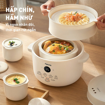 Nồi nấu chậm Joyoung JSC-187 - Dung tích 1.8L, Công suất 300W - HÀNG CHÍNH HÃNG