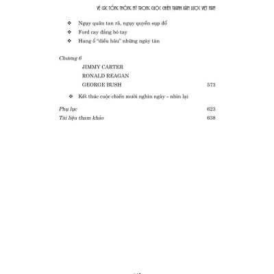 Về các Tổng thống Mỹ trong cuộc chiến tranh xâm lược Việt Nam ( Xuất bản lần thứ ba có chỉnh sửa) bản in 2025