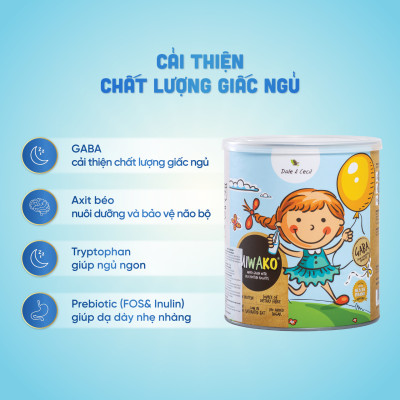 Sữa Hạt Miwako Vị Gạo Hộp 400g Malaysia Không Chứa Đậu Nành, Dinh Dưỡng Hữu Cơ Cho Trẻ Từ 1 Tuôi & Người Lớn