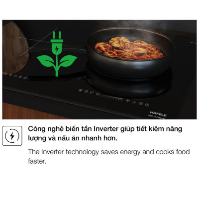 Bếp từ 2 vùng nấu Hafele HC-I7325B 533.09.979 | Xuất xứ Đức | Hàng chính hãng | Bảo hành chính hãng