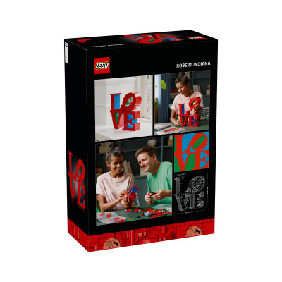 LEGO ADUTLS 31214 Đồ Chơi Lắp Ráp Mô Hình Chữ LOVE Robert Indiana (791 chi tiết)