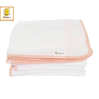 Set 10 Khăn gạc sơ sinh G10 nhỏ vắt sổ BABIBOO - BK01