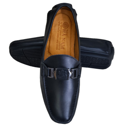 Giày Mọi Nam Đế Âm Da Bò Thật TiTi ĐÔ Cao Cấp GDA2028d