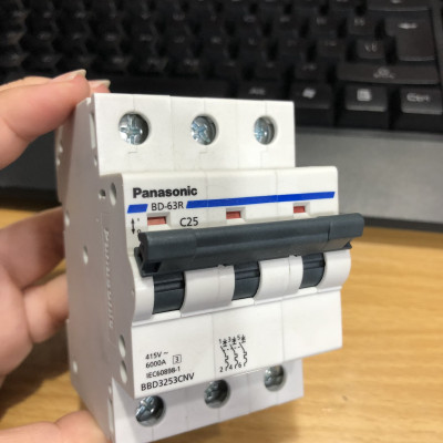 Cầu dao Panasonic 3 pha DIN BD Breaker DIN Type - Hàng chính hãng