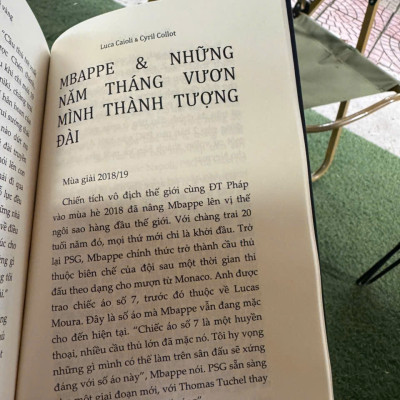 (Tái bản 2025) KYLIAN MBAPPÉ - CẬU BÉ VÀNG – Luca Caioli & Cyril Collot – Việt Cường dịch - THBooks – NXB Hà Nội