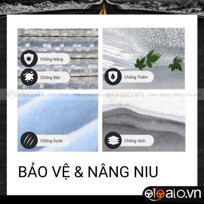 Bạt phủ ô tô dành cho xe Toyota Fortuner 3 lớp cao cấp