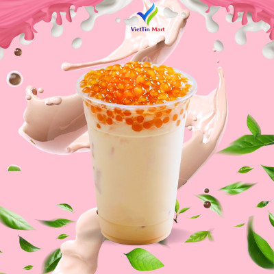 Set Nguyên Liệu Pha Trà Sữa Hoàng Kim (Thành phẩm 30-35 ly) VietTin Mart