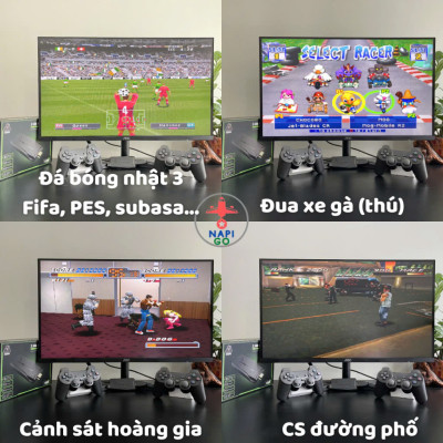 Máy Chơi Game Trực Tiếp Tivi X2 Pro – Ram 2GB, Tay Cầm Mới, 35.000Game Huyền Thoại Đã Cài Sẵn đèn ốp trần