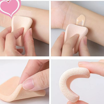 Bông Phấn Hỗ Trợ Trang Điểm Kai KX-0214 (Màu Xanh/ Hồng)