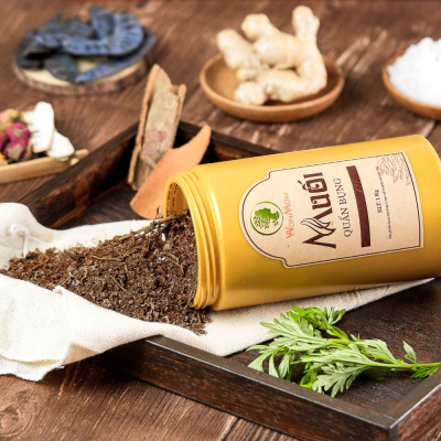 Combo muối quấn bụng + đai quấn muối Wonmom