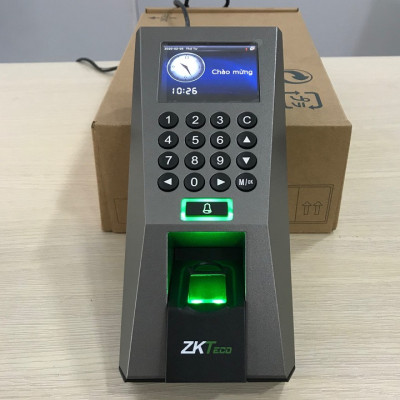 Máy chấm công kiểm soát cửa  vân tay / thẻ từ ZKTeco F18 - Hàng chính hãng