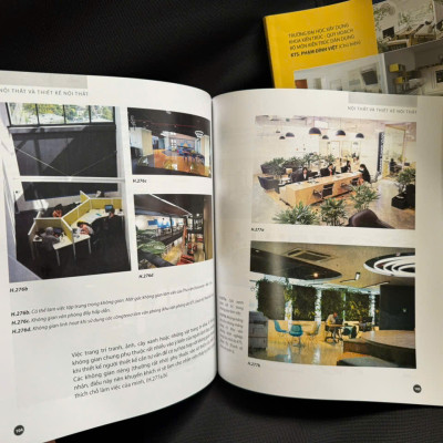 (Combo 2 tập, In màu) NỘI THẤT VÀ THIẾT KẾ NỘI THẤT - Phạm Đình Việt - NXB Xây Dựng