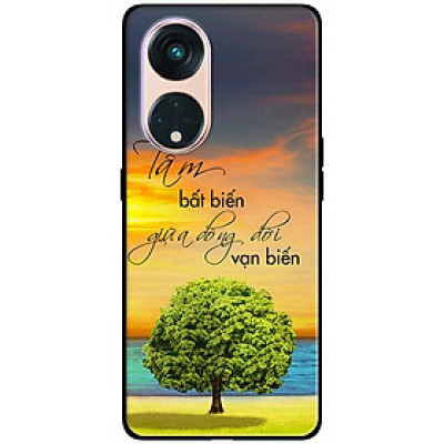 Ốp lưng dành cho Oppo Reno 8T 4G - Reno 8T 5G - Reno 10 5G - Reno 10 Pro 5G - Tâm Bất Biến - Hàng Chính Hãng